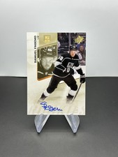 2022-23 Upper Deck SPX #122 Samuel Fagemo Gold Base Rookies Autograph