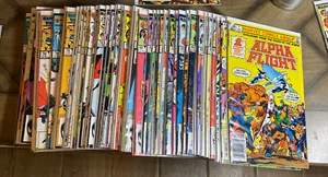 Alpha Flight #1-50 komplett gelaufen! #1 Zeitungskiosk (Marvel, 1983) Riesiger Posten! Full Run - Bild 1 von 6