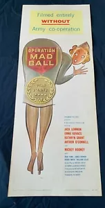 OPERATION MADBALL original 14X36 U.S INSERT - Picture 1 of 1