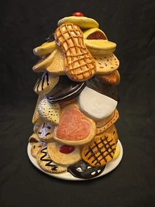 Rare House of Prill Giant Cookie Tower Cookie Jar Cookies all Over - Picture 1 of 11