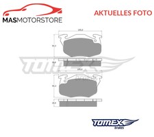SATZ BREMSBELÄGE BREMSKLÖTZE TOMEX BRAKES TX 10-35 P FÜR PEUGEOT 106 I,106 II