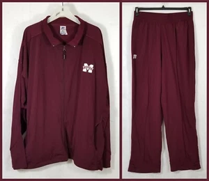 2 Piece Mississippi State / M-State Warm-Up Suit - Maroon - XL – EUC - Picture 1 of 9