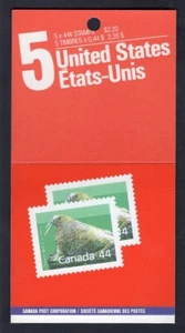 CANADA 1989 Booklet #BK104b 44c Walrus. Lunch Savers. MNH, Complete Unopened - Picture 1 of 2
