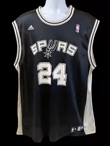 Richard Jefferson #24 San Antonio Spurs SAS Throwback Adidas Jersey Men's XL - Picture 1 of 8