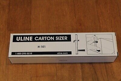 Genuine OEM Uline Box Carton Sizer Resizer Reducer H-101 Heavy Duty Scorer • 34.95$