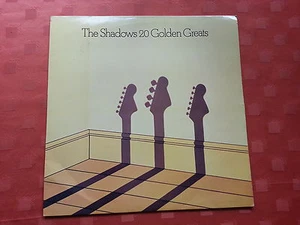 70's LP's on Sale The Shadows 20 Golden Greats EMI EMTV3 Album VG+ See pics DLP1 - Picture 1 of 2