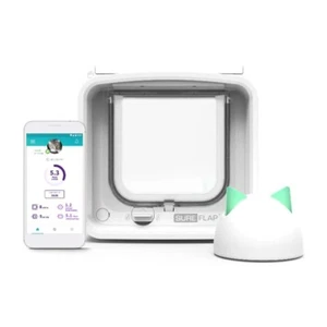SureFlap Microchip Connect Electronic Cat Door / Cat Flap + HUB Combo IDSCFWTB1 - Picture 1 of 9
