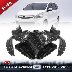 Front LR Plastic Inner Fender Liner For Toyota Avanza F652 S-Type MPV 2012-2015 - Picture 1 of 8