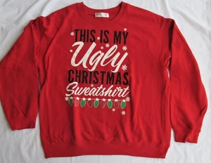 Wound Up Women's Christmas Sweatshirt Size 2XL  - Picture 1 of 6