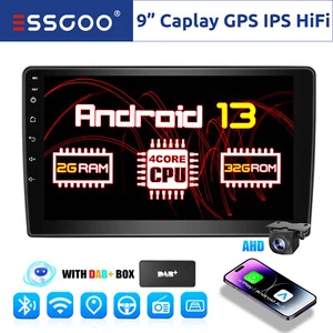 2+32G DAB+ Carplay Autoradio Navi Für Fiat Ducato/Peugeot/Citroen Android 13 GPS - Bild 1 von 15
