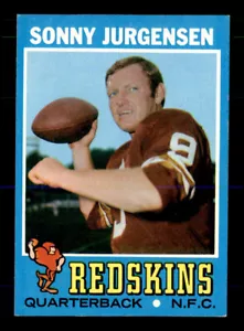 1971 Topps #50 Sonny Jurgensen EX-MT - Foto 1 di 2