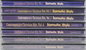 Contemporary Christian Hits Vol 1-7 SET Karaoke Style NEW CD+G Daywind 42 Songs - Picture 1 of 8