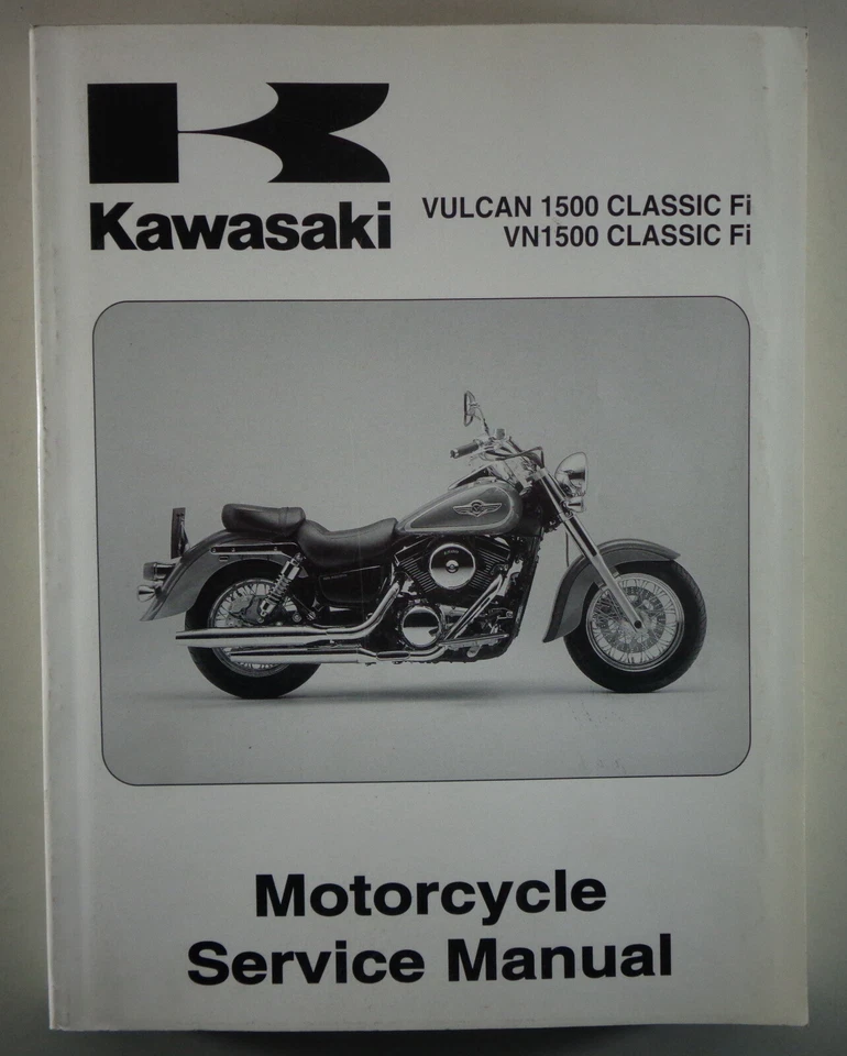 Manual De Taller Kawasaki Vulcan 1500 / VN1500 Classic Fi Desde 08/2000 - Imagen 1 de 1