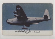 1944 Leaf Card-O Aeroplanes Series C R112-4 Short-Sunderland #SHSU 0a3