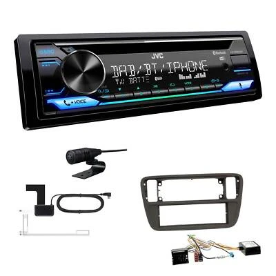 JVC KD-DB922BT Autoradio DAB+ Bluetooth für Seat Mii ab 2011 mit Canbus - Bild 1 von 4