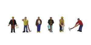 Graham Farish 379-302 Construction Workers BNIP - Picture 1 of 1