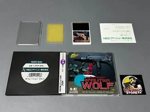 OPERATION WOLF PC ENGINE HUCARD NTSC-J REG. CARD - Imagen 1 de 7