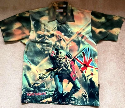 Iron Maiden Shirt By Dragonfly Clothing Size XL  See Description - Image 1 of 4