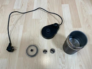 Nespresso Aeroccino 3 espumador de leche repuestos fuente de alimentación taza tapa Quirl - Imagen 1 de 21