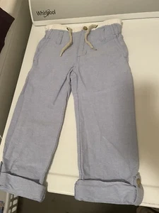 Janie And Jack 4 Blue Sailor Pants GUC Boys Cute Dressy Beach - Picture 1 of 4