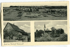 AK Wahlrod Westerwald,Gemischtwaren Reusch,bei Hachenburg,gelaufen 1976, um 1955 - Picture 1 of 2