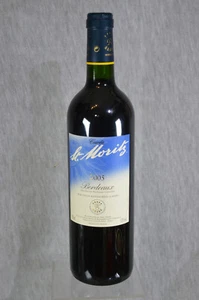 Rotwein - ST. MORITZ 2005 BORDEAUX - BARONS DE ROTHSCHILD ( LAFITE ) - Bild 1 von 5