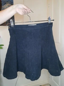 American Apparel Corduroy Skater Skirt 6 Y2K Bratz 90s Preppy Smart Casual... - Picture 1 of 3