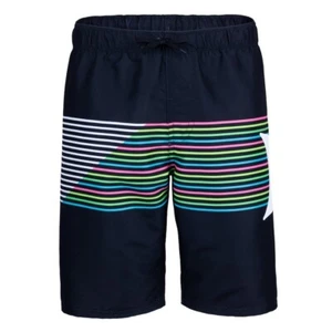 Hurley Kids Slash Pull-on Boardshorts (Big Kids) (Black) Boy's Swim size small - Picture 1 of 6