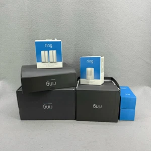 Ring Security System Bundle Motion Detector Solar Panel Install Acessories + Mor - Picture 1 of 15