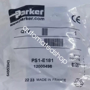 1PZ NUOVO Parker PS1-E181 Valvola Pneumatica Spedizione DHL o FedEX - Foto 1 di 1