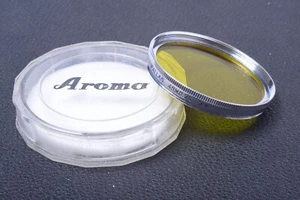 ✅ PALLAS YELLOW 3X 49MM FILTER GENUINE LENS OR CAMERA SCREW IN W/ KEEPER 37-1 - Picture 1 of 2