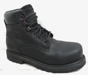 Hawx Womens Trooper Black Composite Toe Lace Up Work Boots BHXWCORPW118 sz 7.5 B - Picture 1 of 11