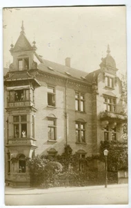 Foto AK Karlsruhe,Wohnhaus Redtenbacher Straße,Ecke Garten Straße um 1910 - Picture 1 of 2