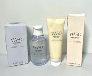 Shiseido WASO Fresh Jelly Lotion & Soft Cushy Polisher FS Discontinued NIB - Picture 1 of 3