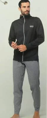 PIGIAMA UOMO LEGGERO TUTTO APERTO PRIMAVERILE  - Immagine 1 di 4