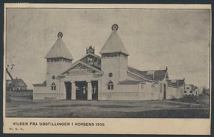 DENMARK. Hilsen fra Udstillingen i Horsens 1905 (PC388) - Picture 1 of 2
