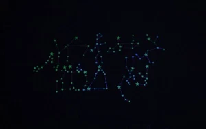 Zodiac Sign - Glow in the Dark, UV Reactive - Unique Astrology Gift & Celestial - Picture 1 of 10