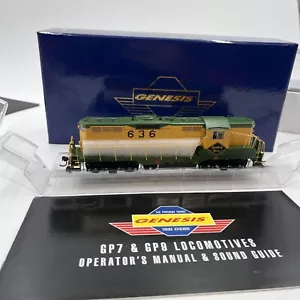 SCALA HO ATHEARN GENESIS GP7 LETTURA RDG #636 G62532 - Foto 1 di 13