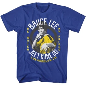 Bruce Lee Martial Arts Master Jeet Kun Do Be Water My Friend Men's T Shirt   - Picture 1 of 5