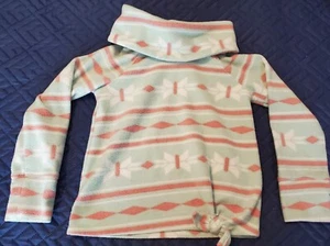 SO Girls Turtle Neck Fleece Long Sleeve Size XXS 4/5 - Picture 1 of 3