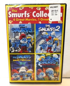 The Smurfs Collection (4 Movie Collector's Set) DVD (NEW!) - Imagen 1 de 3