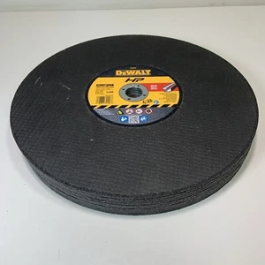 Dewalt 14" X 1/8" X 1" Lot Of 10 METAL CUTTING ABRASIVE CUTOFF BLADE - Picture 1 of 4
