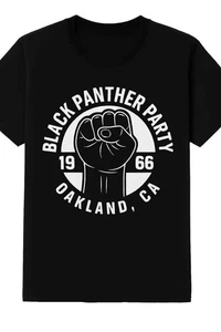 Black Panther Party Fist Oakland 1966 Power t-shirt Protest Revolution - Picture 1 of 1