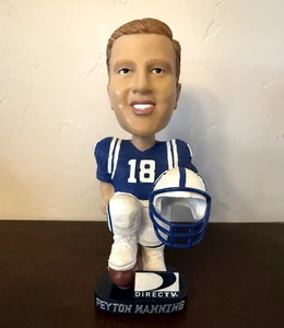Indianapolis Colts Peyton Manning DIRECTV Promo Bobblehead di AGP RARO - Foto 1 di 8