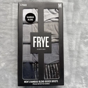 4er Pack FRYE Boxershorts Bambusmischung Premium Komfort Atmungsaktiv Größe M 32-34 - Bild 1 von 6