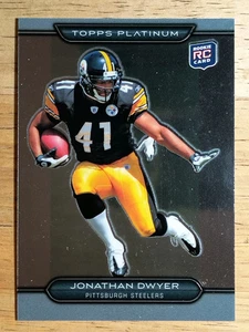 2010 Topps Platinum #72 Jonathan Dwyer RC - Picture 1 of 2