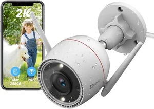 2K Outdoor Camera for Home Security, WiFi Surveillance Camera Outside with Co... - Picture 1 of 8