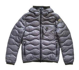 BLAUER giubbotto piumino da uomo 24WBLUC03030 006355 grigio - Picture 1 of 5
