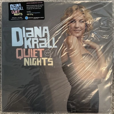 Diana Krall Quiet Nights 180g 45RPM 12' Vinyl 2LP 2014 ORG 160 New #1698 Sealed - Image 1 of 4