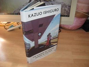 Kazuo Ishiguro Signed x 2 1st The Summer We Crossed Europe In The Rain Nobel imp - Imagen 1 de 15